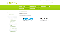 Desktop Screenshot of klimatizace-budov.multiklima.cz